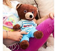 Bouillotte petit ours brun marron TU