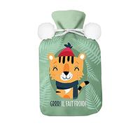 Bouillotte polaire tigre
