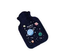 Bouillotte portable 300 ml Mini produit de réchauffement hivernal à injection d'eau motif dessin animé Pour Main,Ventre,Cou(Interstellar)