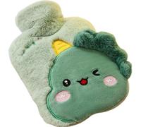 Bouillotte pour chauffe-mains - Bouillotte avec housse de poche pour les mains, bouillotte en caoutchouc, sac d'eau chaude pour des nuits douillettes, dos du cou