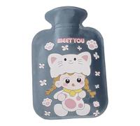 Bouillotte pour l'hiver douce, portable et avec une grande taille | 500 ml pour lit, main et