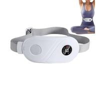 Bouillotte pour Règles Douloureuses | Ceinture Vibrante et Chaude pour Crampes Menstruelles | Masseur Sans Fil pour Dos Abdomen Taille | Appareil Utilisable Maison Bureau Déplacements Femmes