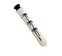 Bouillotte rechargeable avec couvercle et housse Soulage les crampes menstruelles et apaise les douleurs aux épaules et à la nuque. Réutilisable(White,1500ml)