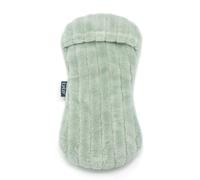 Bouillotte sèche déhoussable aux graines de lin - pale vert TU