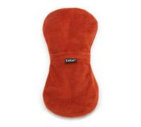 Bouillotte sèche déhoussable aux graines de lin - rusty spice rouge TU