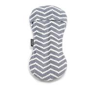 Bouillotte sèche déhoussable aux graines de lin - silver grey gris TU