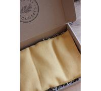 Bouillotte sèche - lin jaune moutarde