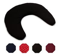 Bouillotte sèche tour de cou aux noyaux de cerises - traditionnel 30x33cm - Noir - Coussin de nuque - cervical - Coussin pour le cou - Coussin thermique