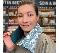 Bouillotte soin cervicale graine de lin emplâtre naturel chaud froid