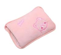 Bouillotte - Thérapie chaude 10 pouces | Velvet Heat Comfort - Chauffe-mains et pieds rechargeable, anti-fuite, avec répartition uniforme de la chaleur pour détendre les muscles à la maison, au bureau