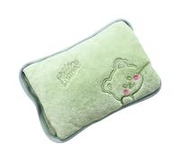 Bouillotte - Thérapie chaude 10 pouces | Velvet Heat Comfort - Chauffe-mains et pieds rechargeable, anti-fuite, avec répartition uniforme de la chaleur pour détendre les muscles à la maison, au bureau