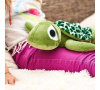 Pelucho - Bouillotte Peluche Tortue - Bien-Être, Chaleur et Douceur - Micro-Ondable - Grains de Blé et Fleurs de Lavande - Fabriquée en France