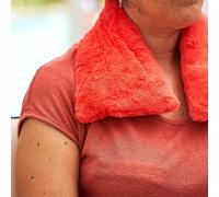 Pelucho - Bouillotte Tour de Cou - Bien-Être, Chaleur et Douceur - Bouillotte Sèche Micro-Ondable - Grains de Blé et Fleurs de Lavande - Fabriquée en France