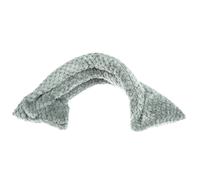 Bouillotte tour de cou gris pailleté TU