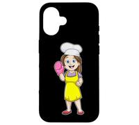 Boulanger Boulangerie Gants de Cuisine Toque de Chef Coque pour iPhone 16
