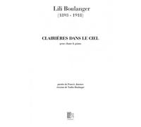 Boulanger - Clairieres Dans Le Ciel - Chant et Piano