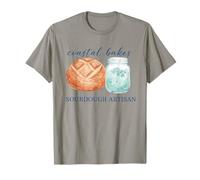 Boulanger de Pain au levain Artisanal, Coastal Bakes T-Shirt