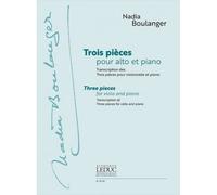 Boulanger Nadia - Trois Pieces Pour Alto et Piano
