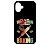 Boulangerie Père Pâtisserie Fête des pères Coque pour iPhone 16 Plus