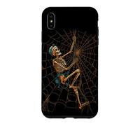 Boulder Climber Halloween Squelette Araignée Escalade Coque pour iPhone XS Max