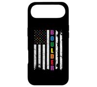 Boulder Colorado LGBTQ Gay Pride Month American Flag Rainbow Coque pour iPhone Air