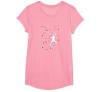 Boulder Grimpeur, Mur d'escalade pour Homme, Enfant, Anniversaire T-Shirt, Fille, Rose, L