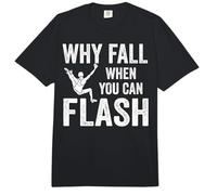 Boulderer : Pourquoi Tomber Quand on Peut Faire du Flash Comfort Colors Adult Heavyweight T-Shirt