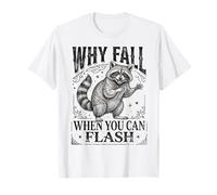 Boulderer : Pourquoi Tomber Quand on Peut Faire du Flash T-Shirt