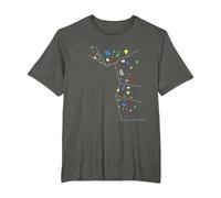 Bouldering et Mur d'escalade T-Shirt, Homme Grandes Tailles, Asphalte, 5X Tall