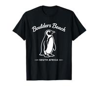 Boulders Beach Graphique de Voyage Pingouin Afrique du Sud T-Shirt