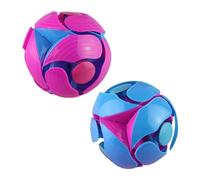 Boule à bascule à changement de couleur avec effet de rétraction magique - Boule douce et colorée pour soulager le stress - Jouet sensoriel à main idéal comme cadeau pour un anniversaire, une fête