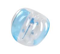 Boule à Bulles Gonflable Keenso, Boules à Bulles extérieures de 120 cm Jouet de Football de Jeu Actif pour Fournitures de Jeu gonflables pour Adultes(Bleu Transparent