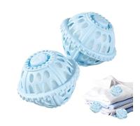Boule à cycle propre - Boules de lavage et peluches de séchage sans détergent | Essentiels de lavage anti-tarnne, articles d'entretien en tissu pour la famille, les dortoirs, les vacances, les