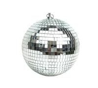 Boule à Facette Boule à facettes disco, projecteur de scène brillant, en verre rotatif rétro réfléchissant, for soirées DJ et karaoké, décoration de Noël for la maison.(25cm)