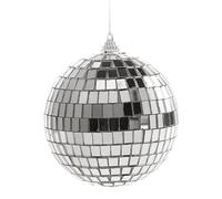 Boule A Facette Mini boule Disco rotative en verre, boule de miroir réfléchissante, décor de grande fête, éclairage de Bar Ktv(3CM 12 pieces)