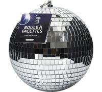 Paris Prix Boule à facettes Party Time EA10307 – 20 cm Argent en verre