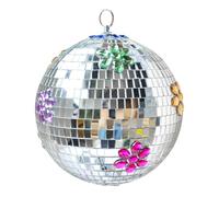 Boule à facettes de fête - hautement réfléchissante, crochet de montage au plafond, diffuseur de lumière sous différents angles, décoration d'événement | Pour les soirées disco, bars, salons,