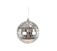 P'TIT CLOWN - 23458 - Boules à Facettes - Ø 8 cm - Lot de 3 - Indispensable pour vos Soirées Disco ! - Polystyrène - Argenté