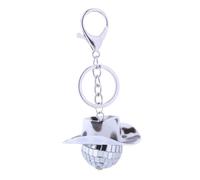 Boule à facettes disco, ornement boule disco Shine Cowboy Hat Decor | Mini ornements de boule disco Accessoire de danse à breloque pendante pour sac à dos de voiture, sac à main pour té UN