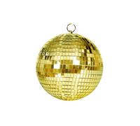 Boule à facettes dorée 20cm - Doré - Taille Unique