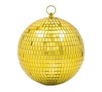 BOULE À FACETTES MIROIR DISCO 20CM OR