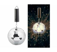 Boule à facettes motorisée Ø 20 cm à suspendre Infactory