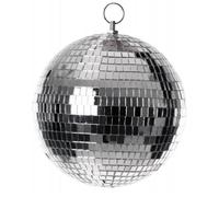 Boule à facettes - Party Pro - 3330920 - 20cm - Argent - Décoration Disco