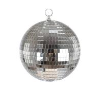 P'TIT CLOWN - 23455 - Boule à Facettes - Ø 20 cm - Indispensable pour vos Soirées Disco ! - Polystyrène - Argenté