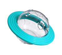 Boule à friandises pour chien, soucoupe volante, distributeur de nourriture | Distributeur de nourriture lente, design interactif, jouet d'enrichissement durable pour mâcheurs agressifs, entraîneurs