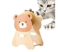 Boule à griffer pour Chat, Tapis Anti-déchirure en sisal interactif, Boule à griffer Interactive, pour Grimper, Maison, Chambre, Salon, pièce de Vie