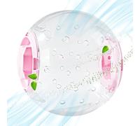 Boule à hamster transparente - Boule pour hamsters nains jouet pour hamsters, équipée d'un matériau PP anti-goutte résistant à l'usure | L Transparent Respirant 7 Pouces Silencieux Et Inodor
