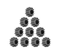 Boule À Linge Réutilisable En Silicone For Vêtements, Outils De Nettoyage Des Poils D'animaux, Machine Laver, Attrape-poils Chat Nettoyage Haute Efficacité(Gery - 10pcs)