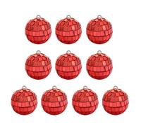 Boule à lunettes réfléchissante en mousse pour sapin de Noël - Design robuste et portable - Décoration de Noël - Surfaces de fête