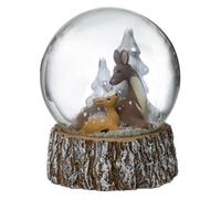 Boule à Neige - ATMOSPHERA - Glacé - 9cm - Résine & Eau - Décoratif Noël